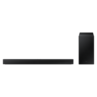 Samsung Hw-b450/tk 25 W Harici 40 W Subwooferlı Kablosuz Bluetoothlu USB Dolby Atmos 2.1 Soundbar Siyah