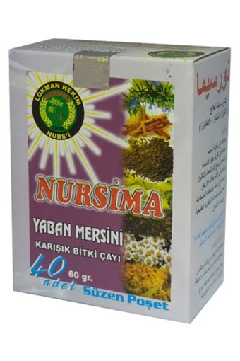 Nursima Yaban Mersini Meyve Çayı 40 Adet 60 gr
