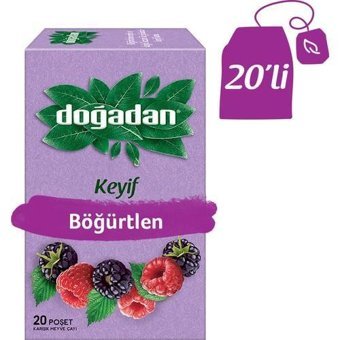Doğadan Keyif Böğürtlen Meyve Çayı 20 Adet