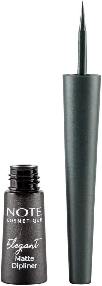 Note Elegant Suya Dayanıklı Saten 04 Yeşil Kalıcı Likit Eyeliner