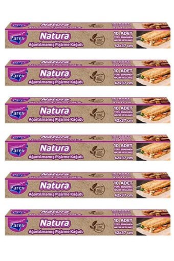 Parex Natura Pişirme Kağıdı 6x10 Adet
