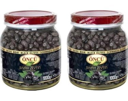 Öncü Tuzlu Sele Siyah Zeytin Pet Kavanoz 2 kg