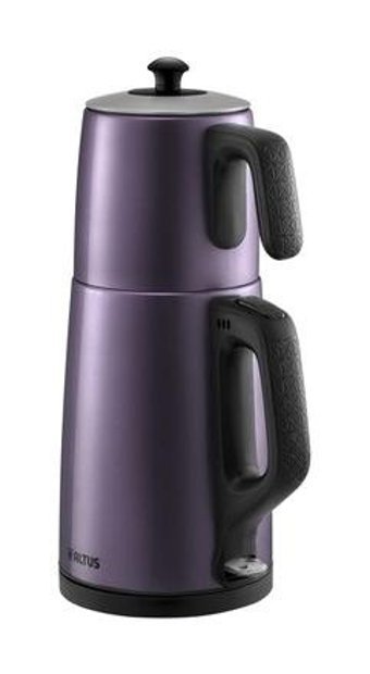 Altus AL 795 M Plastik Demlikli 1650 W Işıklı Plastik Mor Vintage Çay Makinesi