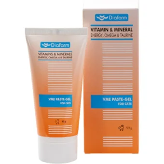 Diafarm Vme Multivitamin Bağışıklık Güçlendirici Yaşlı Kedi Vitamini Macun 50 gr