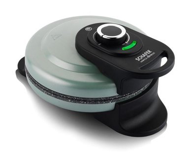 Schafer Waffle Express Kalpli Tekli 800 W Yeşil Waffle Makinesi
