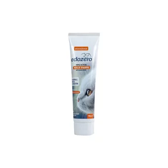 Edozero Malt Paste Multivitamin Tüy Dökme Yavru-Yaşlı Kedi Vitamini Macun 100 gr