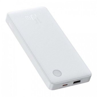Baseus Airpow Lite 10000 mAh Hızlı Şarjlı Type C Çoklu Bağlantılı Kablolu Powerbank Beyaz