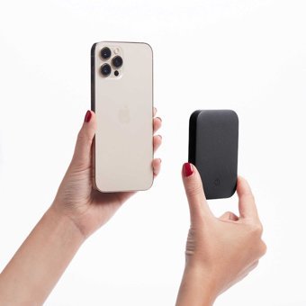Lexon LL153N 3000 mAh Mıknatıslı Type C Çoklu Bağlantılı Kablosuz Powerbank Siyah