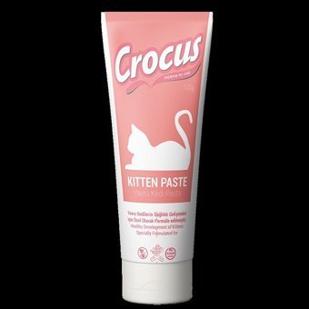 Crocus Kitten Malt Multivitamin Gelişim Destekleyici Yavru Kedi Vitamini Macun 100 gr