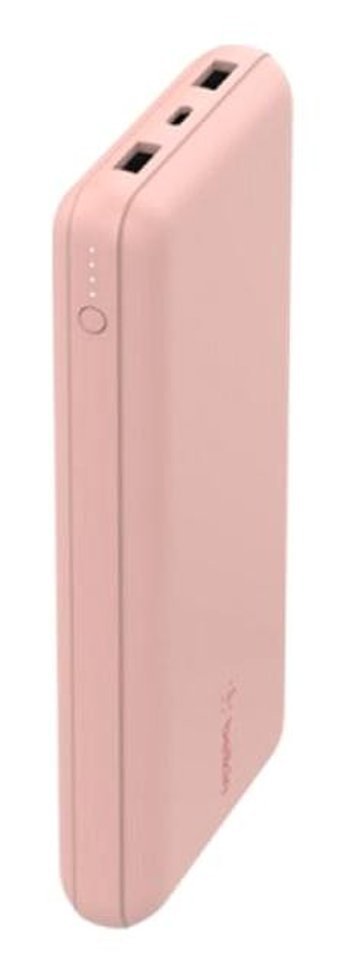 Belkin BPB012BTRG 20000 mAh USB Çoklu Bağlantılı Kablolu Powerbank Pembe