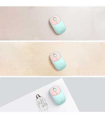 Ugreen FUN+ Kablosuz Pembe Optik Mouse