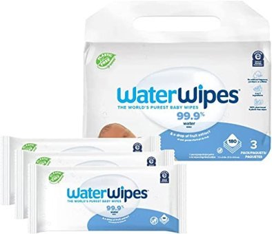 Water Wipes Yenidoğan 180 Yaprak 3'lü Paket Islak Mendil