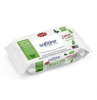 Softline Fresh 100 Yaprak Islak Mendil