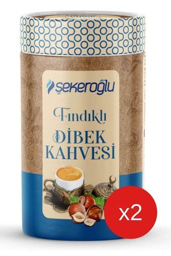 Şekeroğlu Dibek Fındıklı Orta Kavrulmuş Türk Kahvesi 2x200 gr