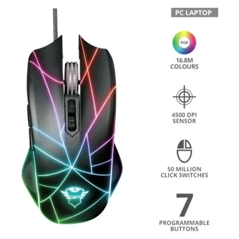 Trust 23797 GXT 160X Kablolu Yatay Mouse
