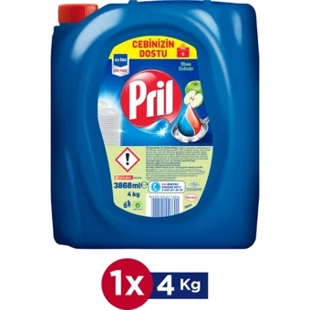Pril Elma Kokulu El Bulaşık Deterjanı 4 lt