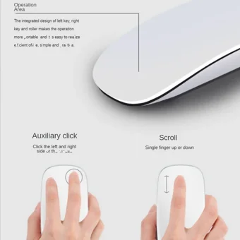 Jingyi M511 Sessiz Kablosuz Yatay Mouse
