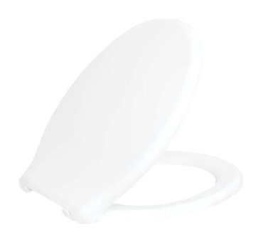 Creavit Basic Yavaş Kapanan Beyaz Oval Klozet Kapağı
