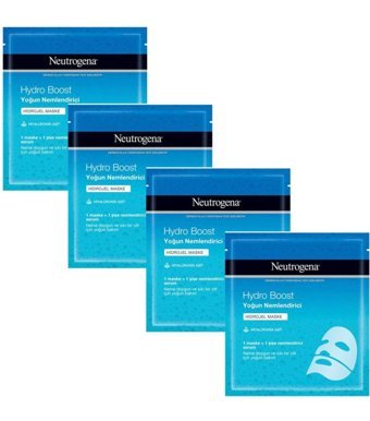 Neutrogena Hydro Boost Nemlendirici Kağıt Yüz Maskesi 4x30 ml