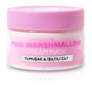 Bee Beauty Pembe Marshmallow Nemlendirici Krem Yüz Maskesi 55 ml