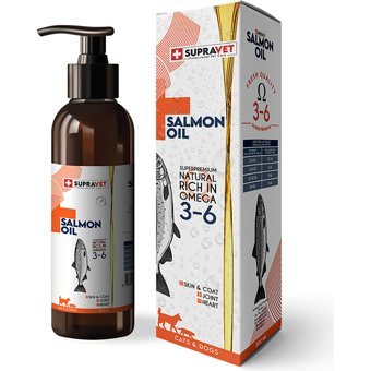 Supravet Somon Yağı Multivitamin Bağışıklık Güçlendirici Yavru-Yaşlı Kedi Vitamini 200 ml