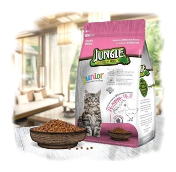 Jungle Junior Tavuklu Tahılsız Yavru Kedi Maması 1.5 kg