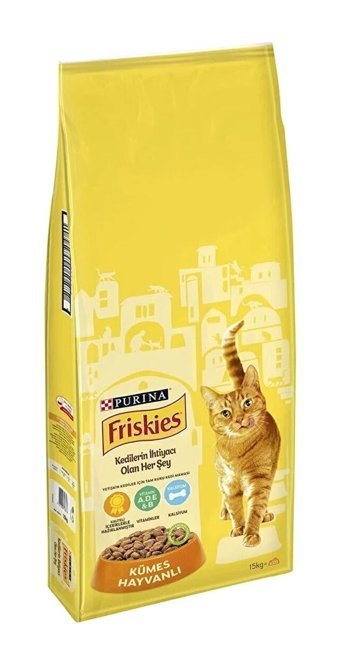 Purina Friskies Tavuklu Yetişkin Kedi Maması 15 kg