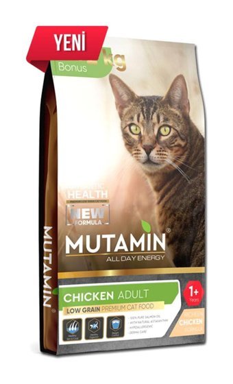 Mutamin Organics North Atlantic Health Tavuklu Az Tahıllı Yetişkin Kedi Maması 10 + 2 kg