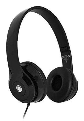 Preo MS34S S 3.5 mm Jack Mikrofonlu Kablolu Kulak Üstü Kulaklık Siyah