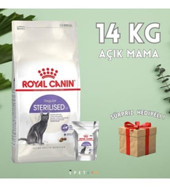Royal Canin Sterilised 37 Kümes Hayvanlı Kısırlaştırılmış Az Tahıllı Yavru - Yetişkin Kedi Maması 14 kg