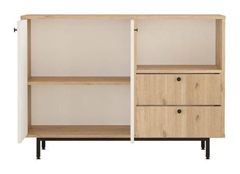 Robin Home Mocha Kahve Köşesi Çok Amaçlı Dolap Mutfak Dolabı Sepet-beyaz