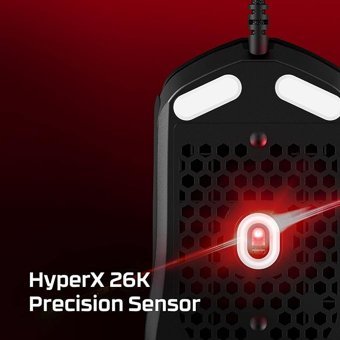 Hyperx Pulsefire Haste 2 Kablolu Siyah Lazer Mouse