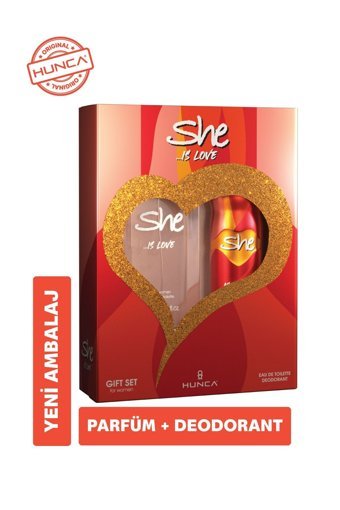 She Love İkili Kadın Parfüm Deodorant Seti EDT