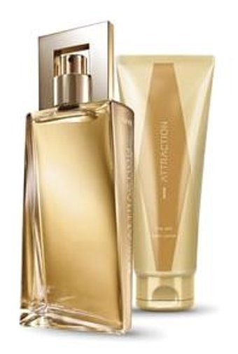 Avon Attraction İkili Kadın Parfüm + Vücut Losyonu Seti EDP 2x50 ml