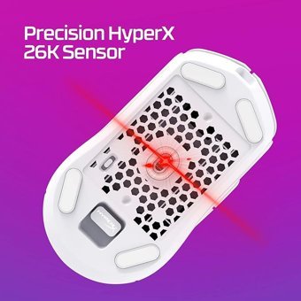 Hyperx 6N0A9AA Kablosuz Beyaz Optik Mouse