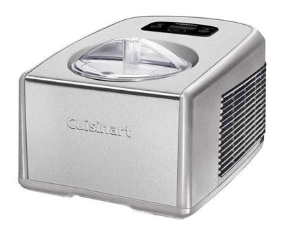 Cuisinart ICE100E 150 W Sorbe Yapan ve Dondurulmuş Yoğurt Yapan Gri Dondurma Makinesi