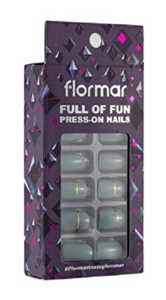 Flormar Full Of Fun Press on Nails 01 Kendinden Yapışkanlı 10'lu Takma Tırnak