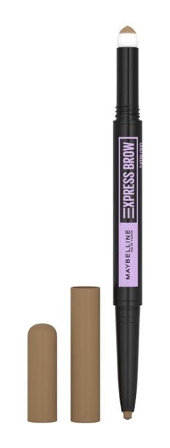 Maybelline New York Express Brow Satin Duo No:01 Suya Dayanıklı Çift Taraflı Kaş Kalemi Açık Ton