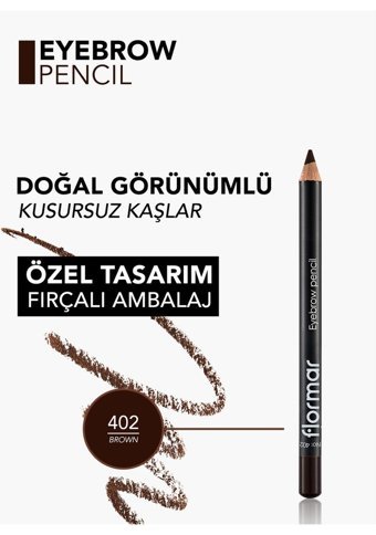 Flormar Suya Dayanıklı Kaş Kalemi Kahverengi