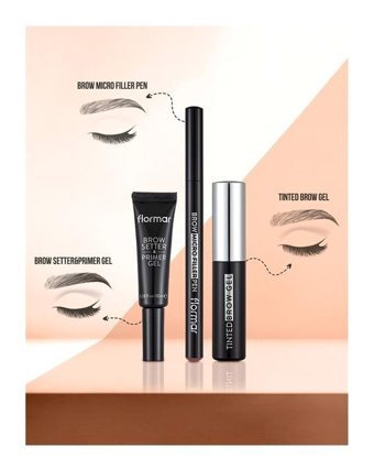 Flormar Brow Micro Filler Suya Dayanıklı Kaş Kalemi Çok Renkli