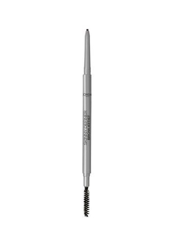 L'Oréal Paris Brow Artist Skinny Definer 108 Suya Dayanıklı Çift Taraflı Kaş Kalemi Kahverengi