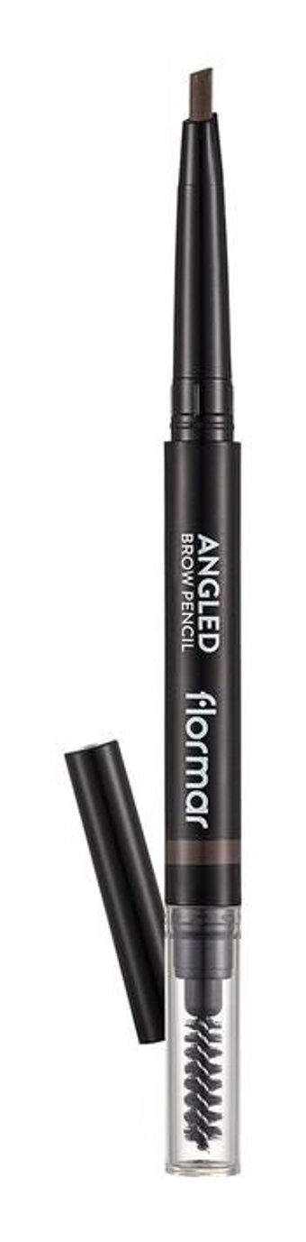 Flormar Angled No:001 Suya Dayanıklı Asansörlü Çift Taraflı Kaş Kalemi Kahverengi