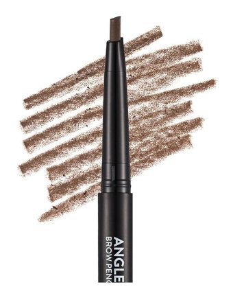 Flormar Angled No:001 Suya Dayanıklı Asansörlü Çift Taraflı Kaş Kalemi Kahverengi