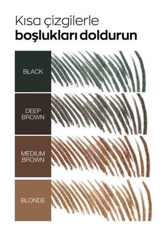 Avon Power Stay Suya Dayanıklı Çift Taraflı Kaş Kalemi Açık Kahverengi