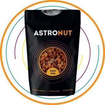 Astronut Sarı Şekersiz Üzüm 500 gr
