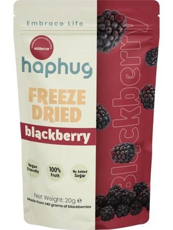 Haphug Freeze Dried Şekersiz Böğürtlen 20 gr