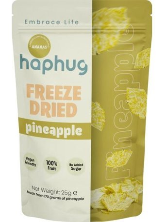 Haphug Freeze Dried Şekersiz Ananas 25 gr
