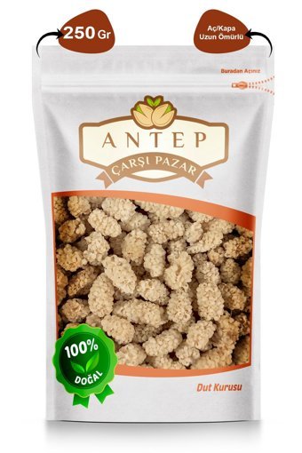 Antep Çarşı Pazar Malatya Doğal Organik Dut 250 gr