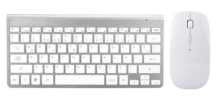 Daytona KM-101 Sessiz Beyaz Kablosuz Klavye Mouse Seti