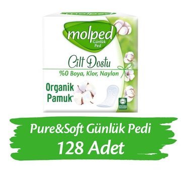 Molped Pure&Soft 128'li Günlük Ped